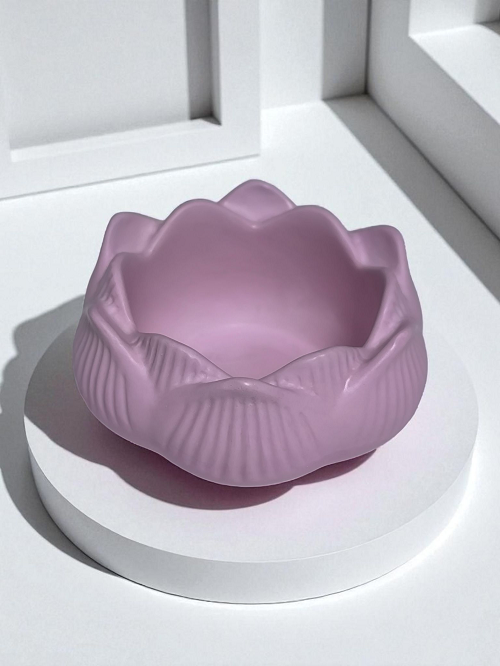 oyka candle linia pink silence kwiatek.png