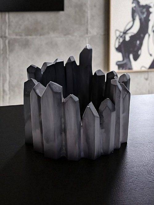 oyka candle pojemnik na tealight deep black.png