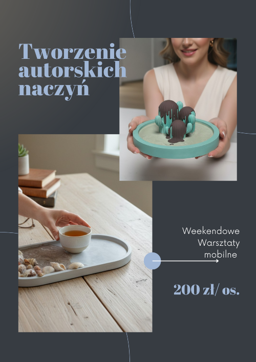 warsztaty gipsowe, naczynia gipsowe handmade, dekoracje gipsowe, kreatywne warsztaty artystyczne, warsztaty tworzenia dekoracji, warsztaty dla wszystkich, warsztaty handmade, gips dekoracyjny, oyka candle
